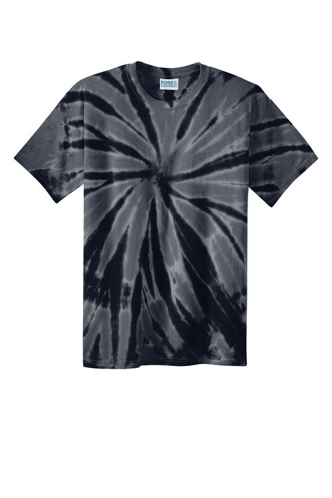 Battle Hill Elementary REd Swirl TIE DYE TEE (Adult and youth)