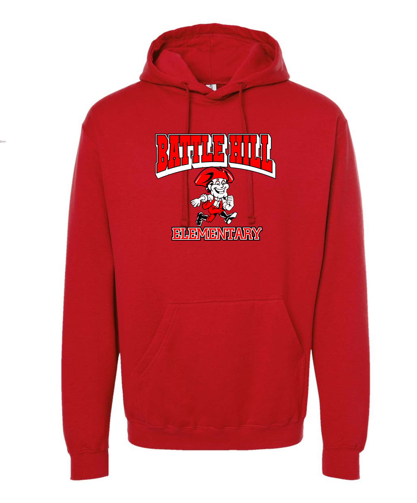 Battle Hill Elementary School YOUTH PRINTED HOODED PULLOVER sweatshirt