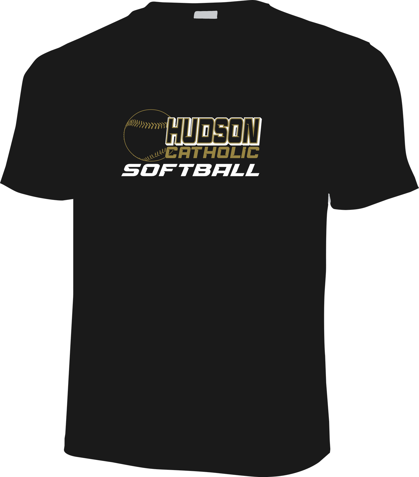 Hudson Catholic Hawks Softball tee