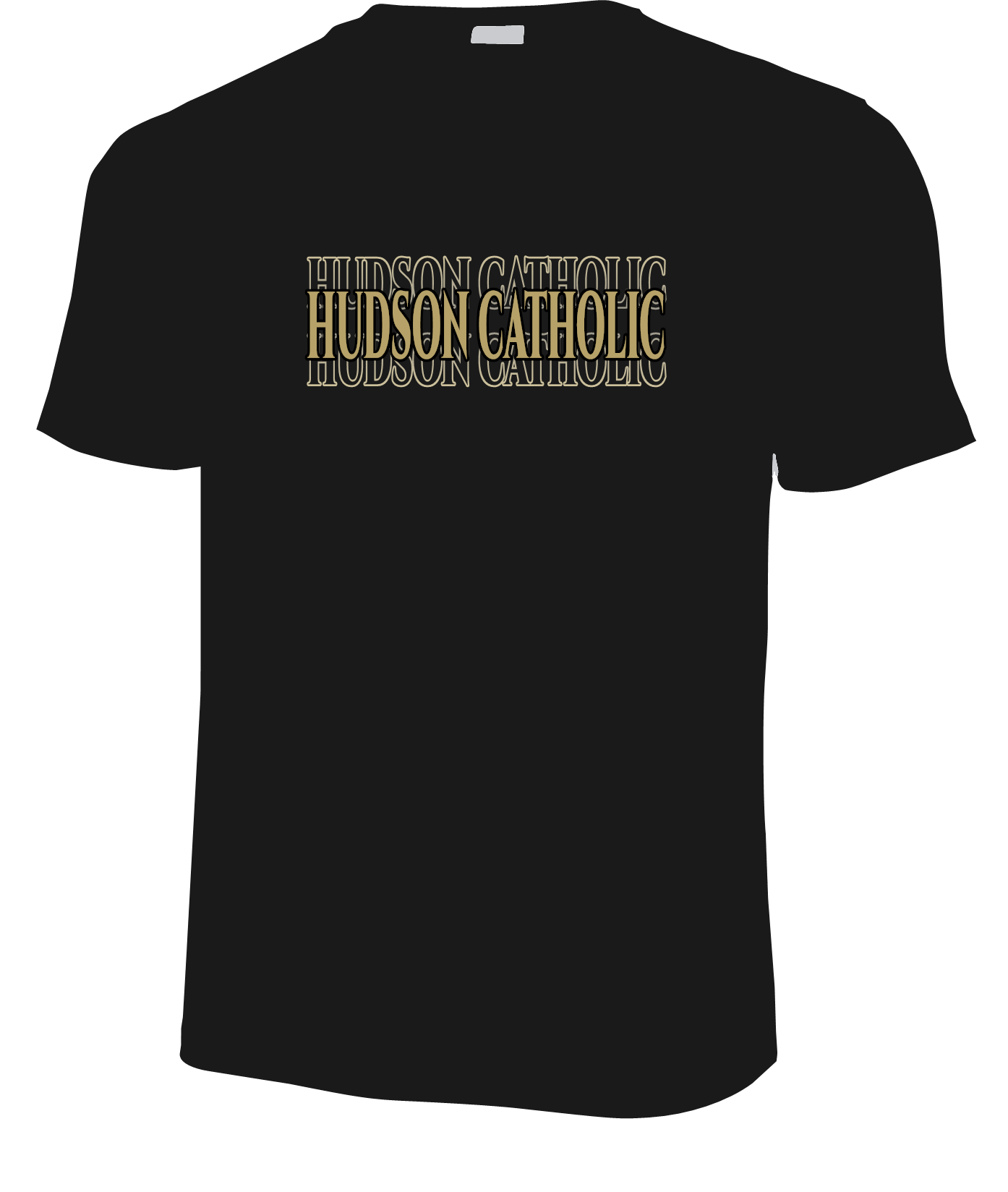Hudson Catholic Hawks 3-peat Premium Blend Ring-Spun T-Shirt - 560MR