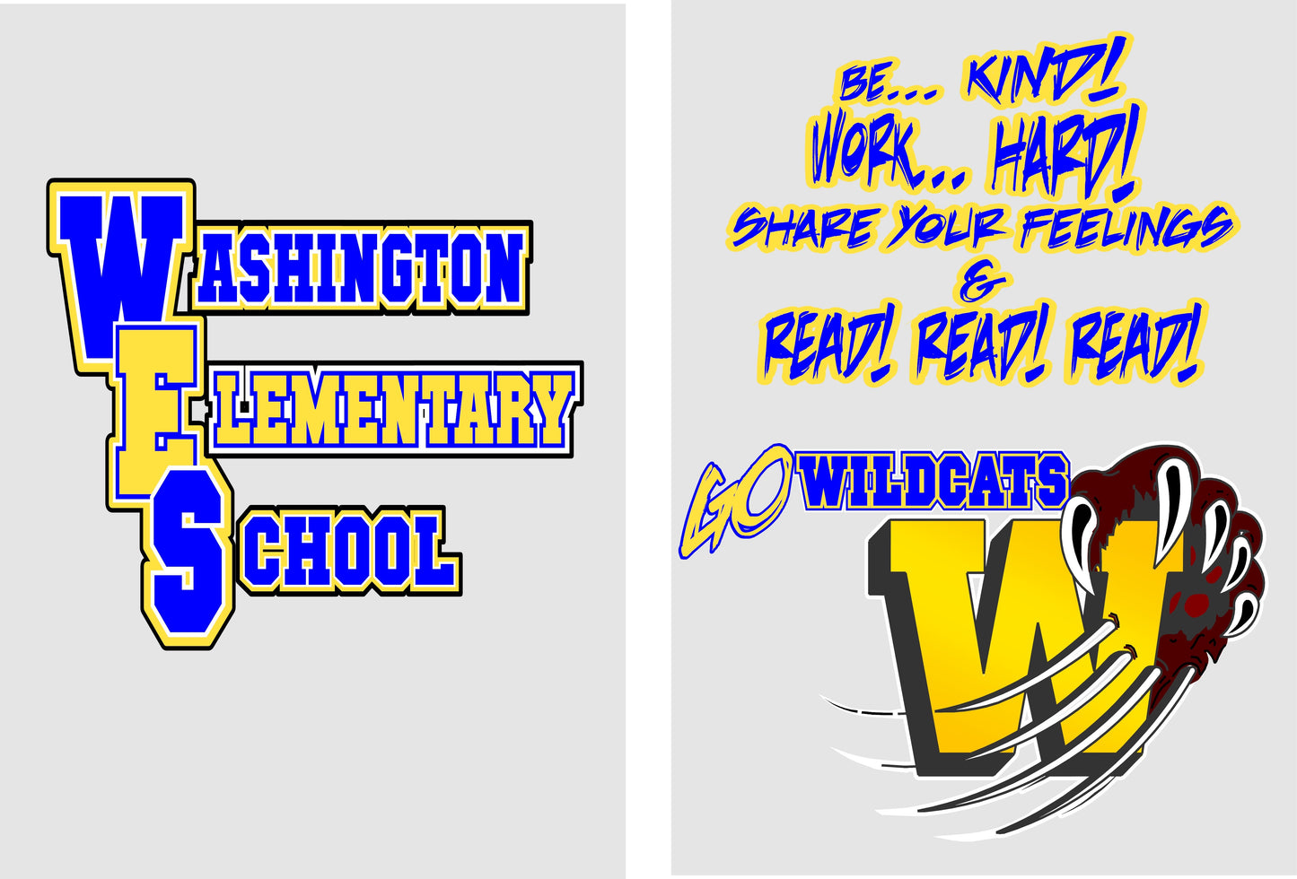 Washington Elementary school LAWN/Garden FLAG