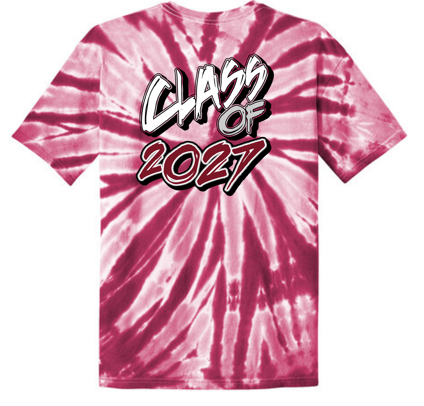 Connecticut Farms Elementary School Spiral TIE DYE PATRIOT TEE Youth XS-XL Adult(Sm-4xL)