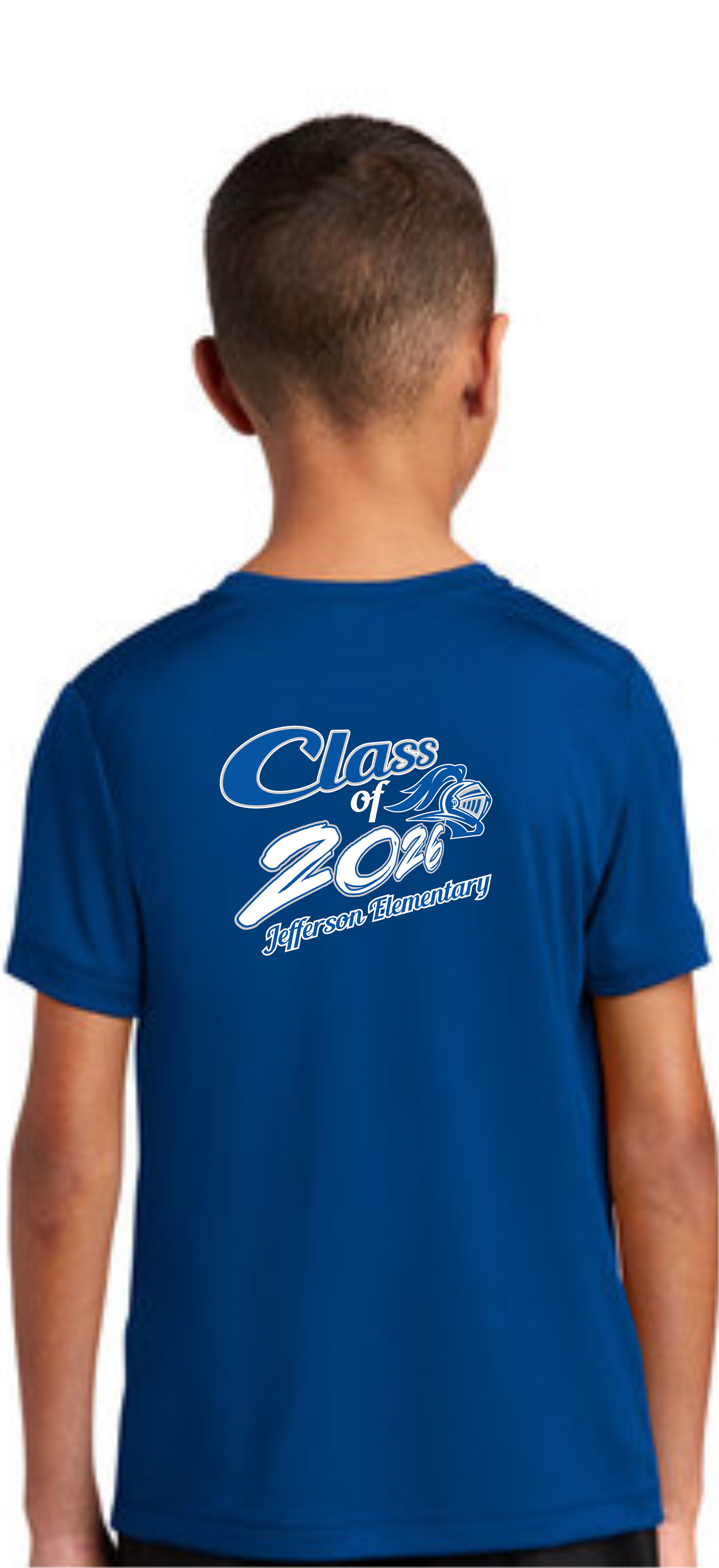 Jefferson Elementary Performance UV resistant Pro tee Youth and Adult