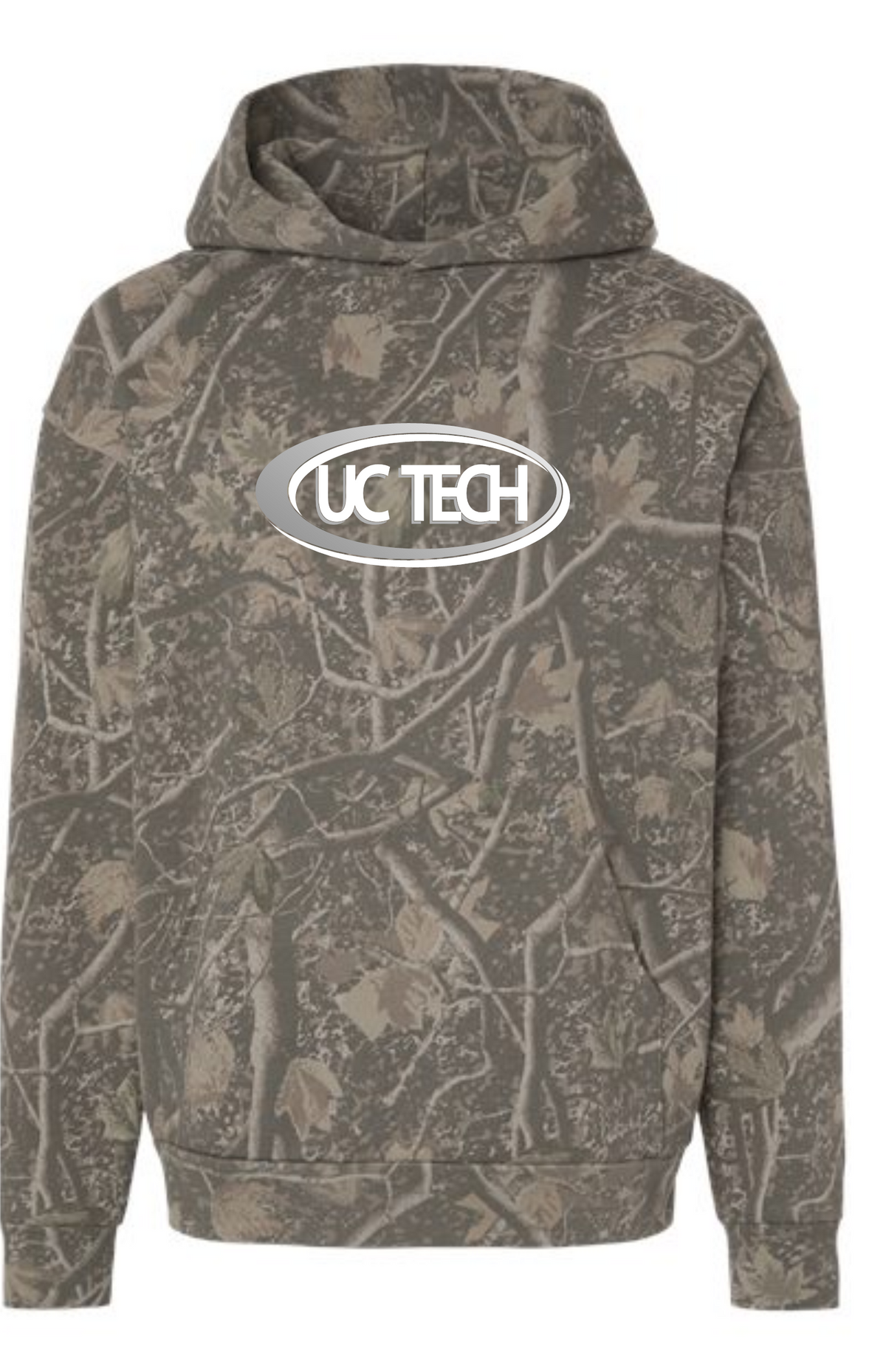 UC TECH printed Unisex Boulevard Heavyweight Hooded Sweatshirt - IND330BLV