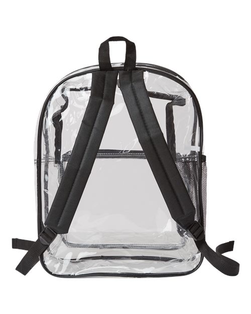 Heavy Duty Clear 17" Backpack - Liberty Bags 7013