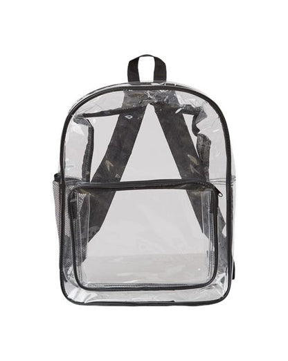 Heavy Duty Clear 17" Backpack - Liberty Bags 7013