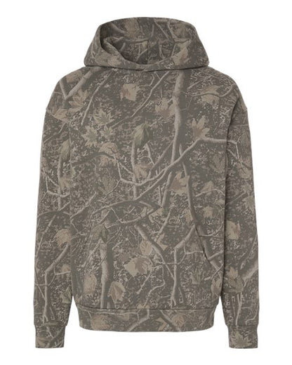 UC TECH printed Unisex Boulevard Heavyweight Hooded Sweatshirt - IND330BLV