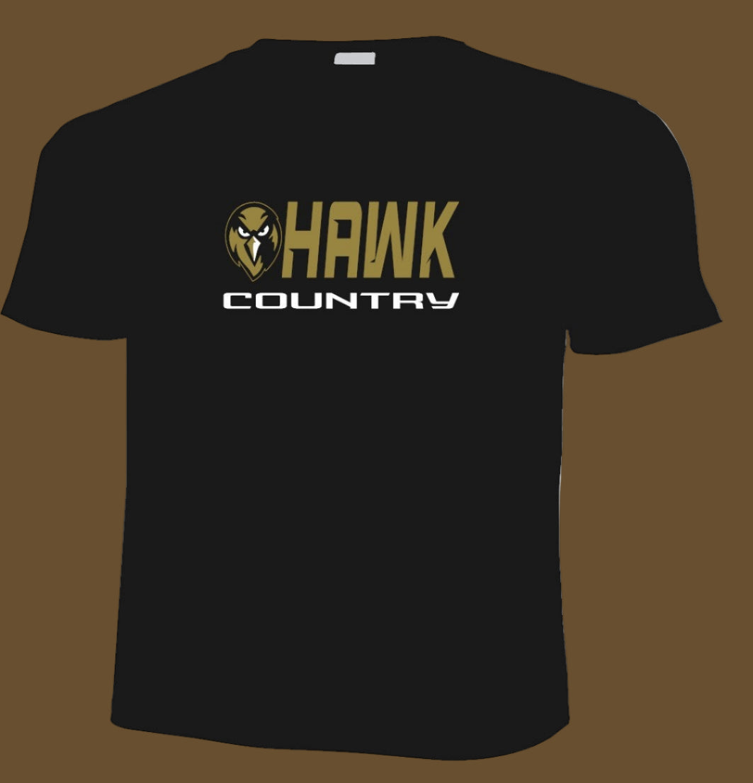 Hudson Catholic HAWK COUNTRY Premium Blend Ring-Spun T-Shirt - 560MR