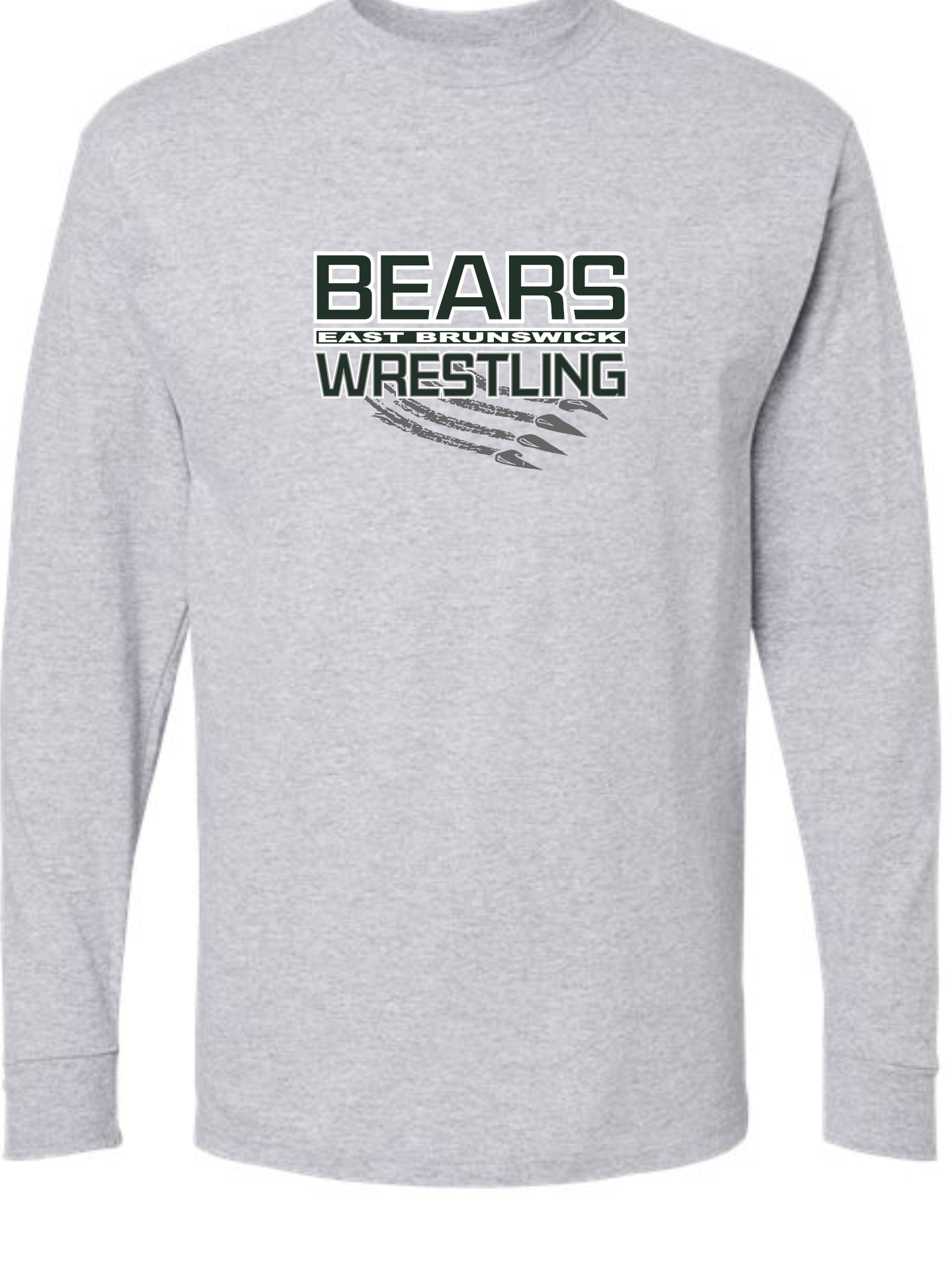BEARS WRESTLING Fine Jersey Long Sleeve T-Shirt - 202LS