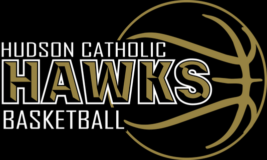 Hudson Catholic Hawks Basketball tee