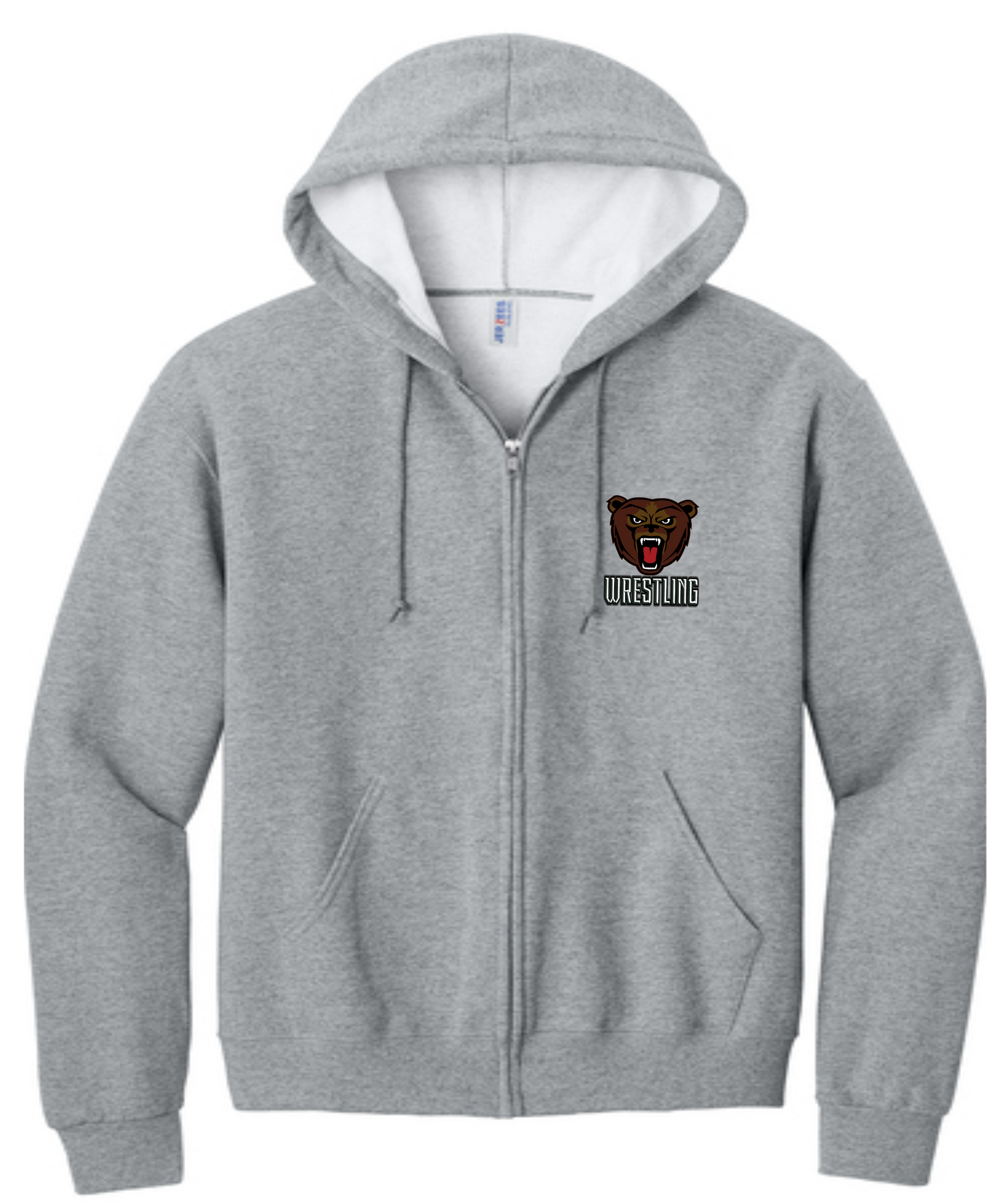 BEARS WRESTLING Jerzees® NuBlend® Full-Zip Hooded Sweatshirt 993M