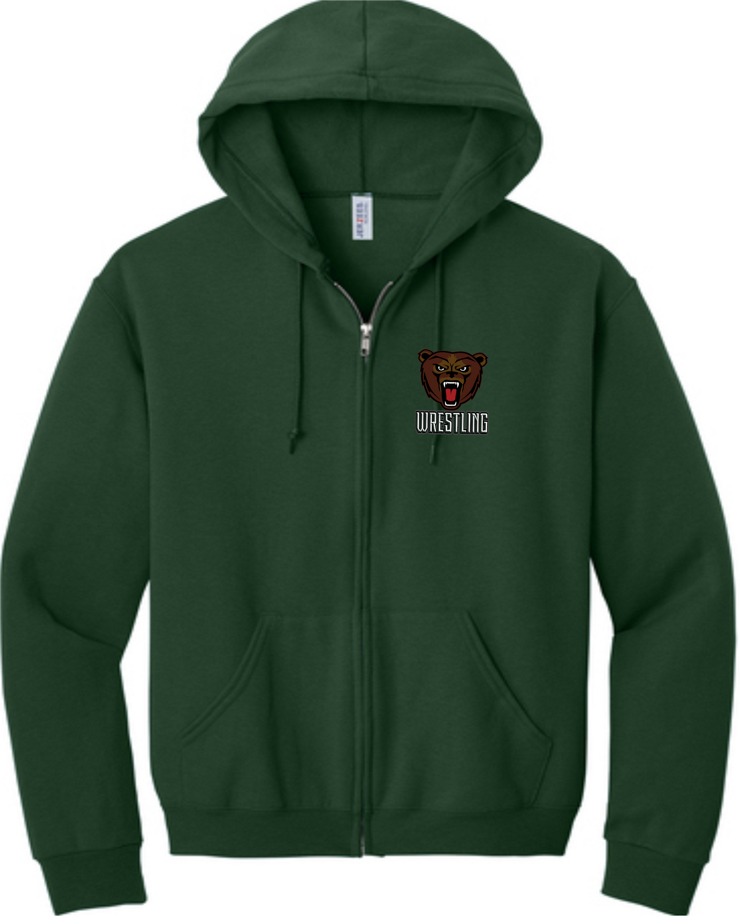 BEARS WRESTLING Jerzees® NuBlend® Full-Zip Hooded Sweatshirt 993M