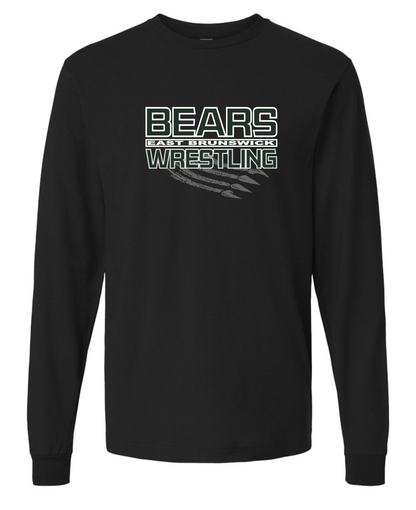 BEARS LADY WRESTLING Fine Jersey Long Sleeve T-Shirt - 202LS