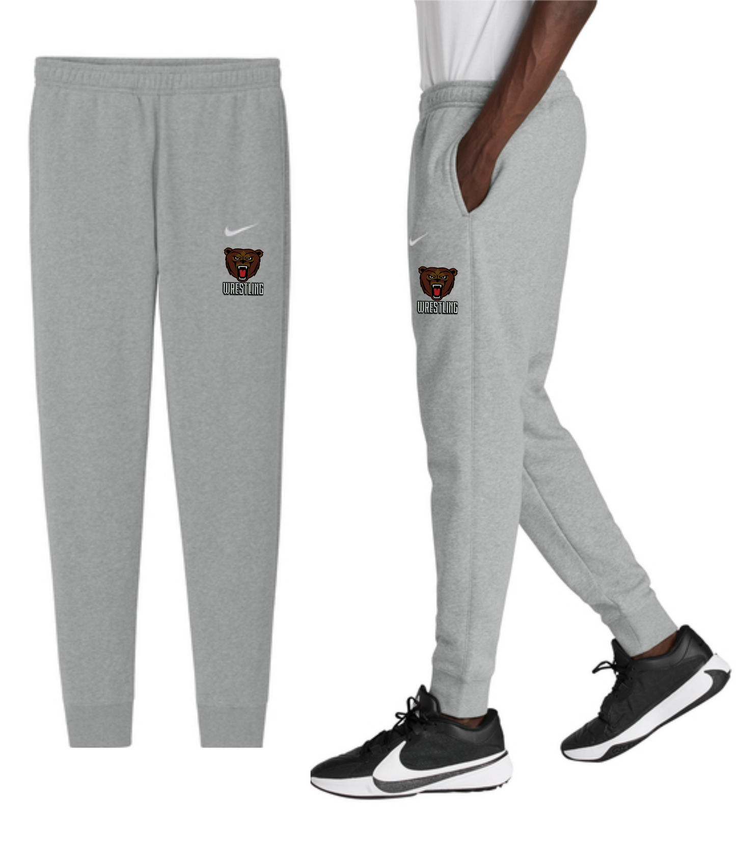 BEARS Wrestling-Nike Club Fleece Jogger-NKHM8045
