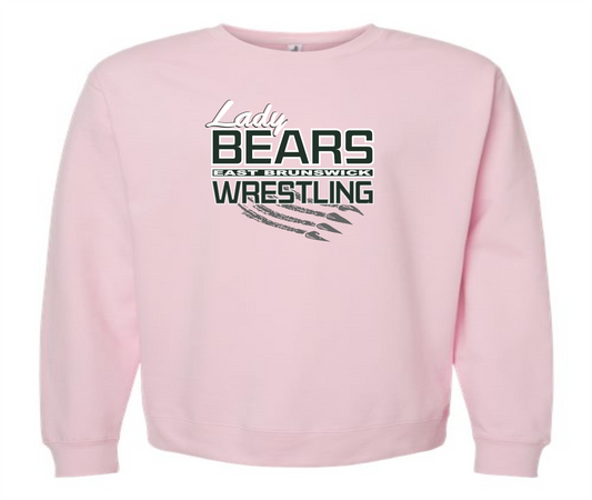 BEARS WRESTLING "Lady Bears" Unisex Midweight Crewneck Sweatshirt - SS3000