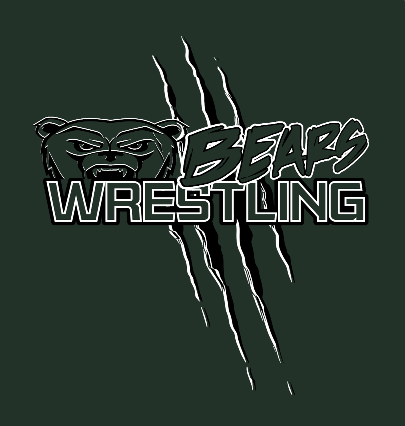 BEARS WRESTLING TULTEX 235 YOUTH COTTON TEE