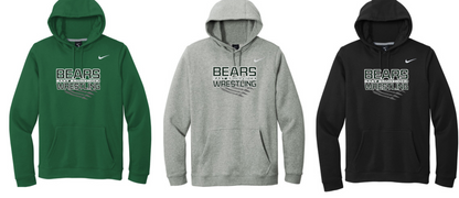 BEARS Wrestling Nike Club Fleece Pullover Hoodie-CJ1611