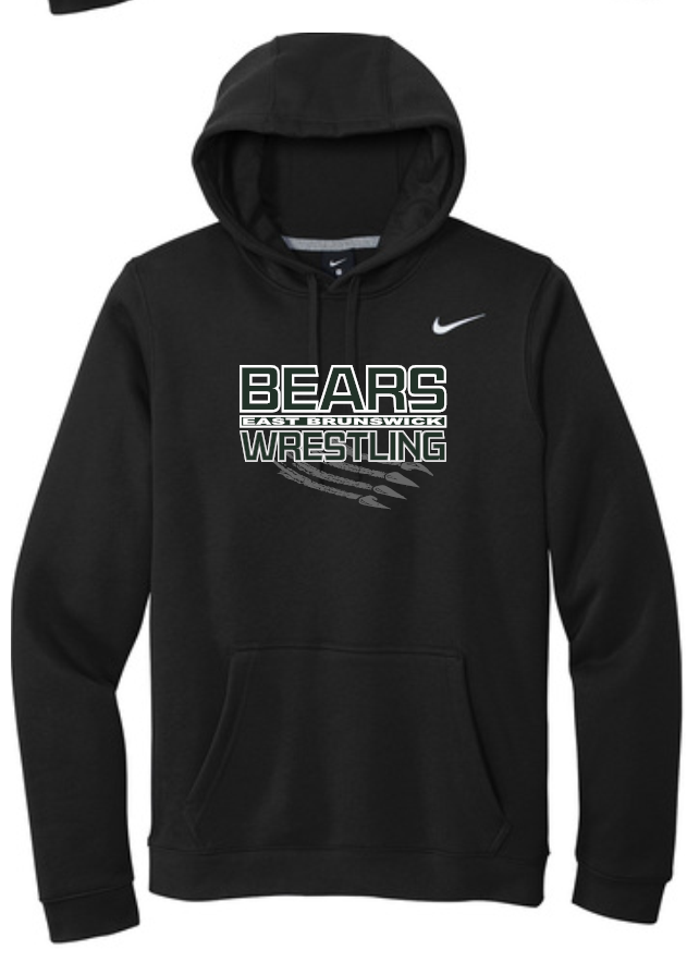 BEARS Wrestling Nike Club Fleece Pullover Hoodie-CJ1611