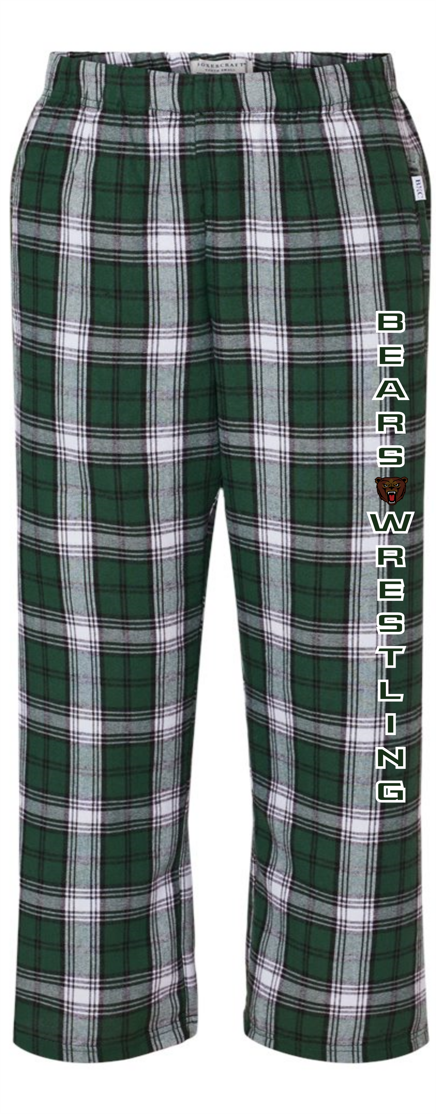 BEARS WRESTLING DT1800 District ® Flannel Plaid Pant men