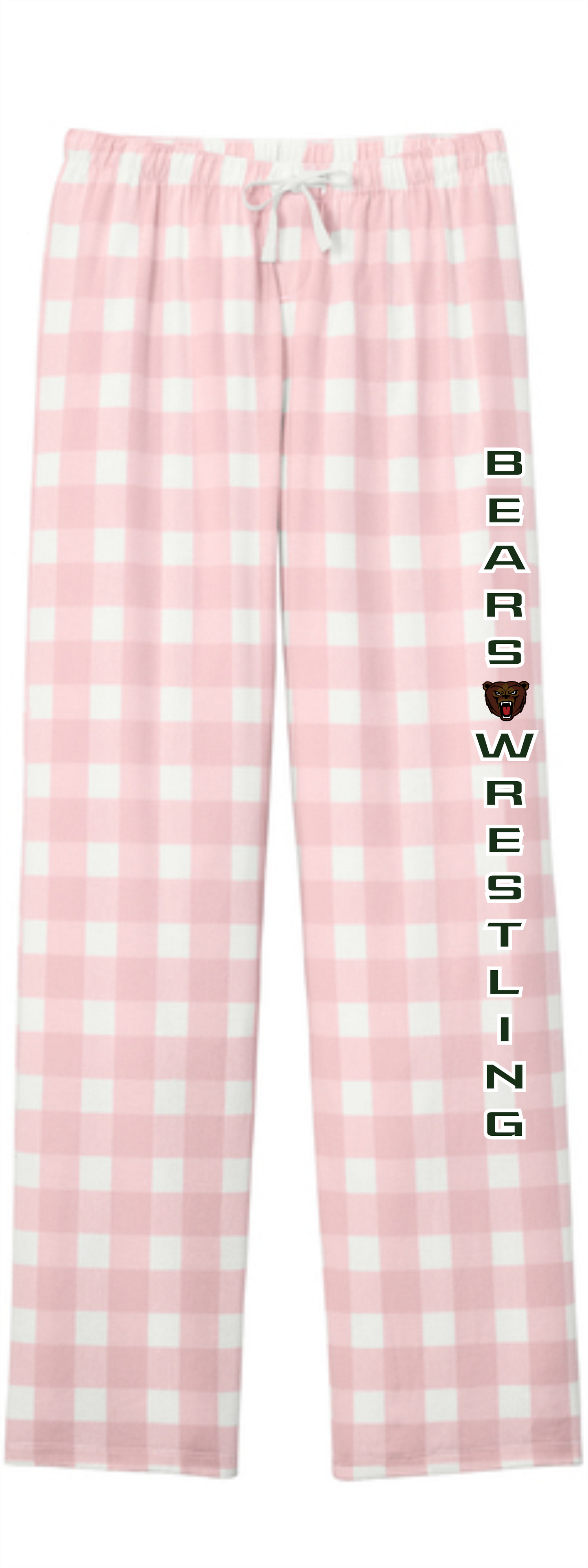BEARS WRESTLING DT2800 District ® Women’s Flannel Plaid Pant