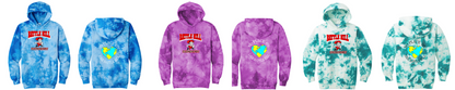 BATTLE HILL Elementary School YOUTH Hooded TIE DYE SWEATSHIRTS  PC144Y