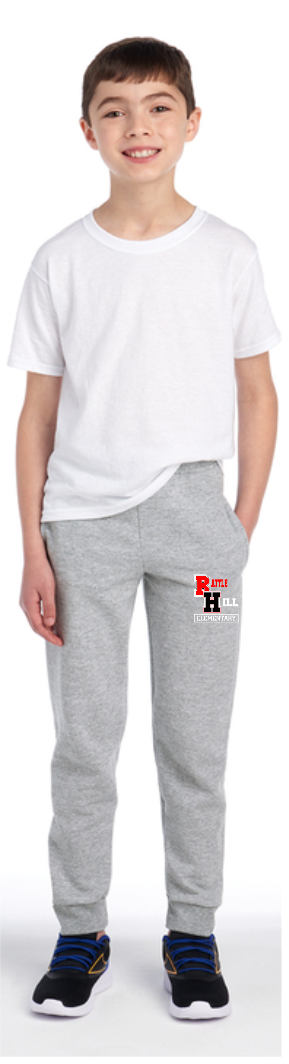 Battle Hill Elementary School YOUTH  Port & Co Youth Core Fleece Jogger. PC78YJ w/ pocket