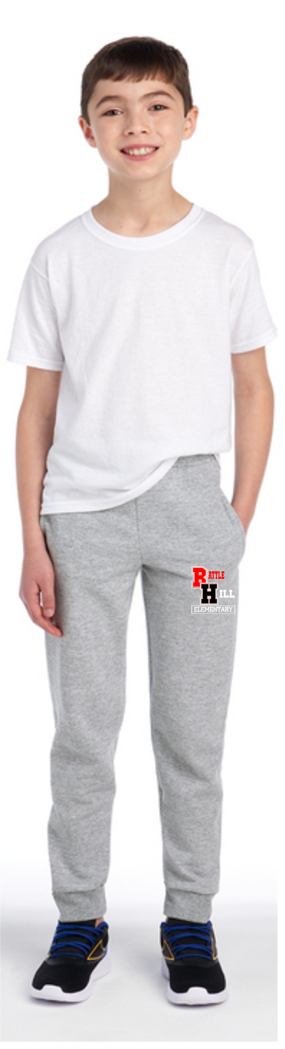 Battle Hill Elementary School YOUTH  Port & Co Youth Core Fleece Jogger. PC78YJ w/ pocket