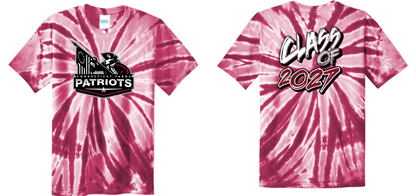 Connecticut Farms Elementary School  Spiral TIE DYE PATRIOT TEE Youth XS-XL Adult(Sm-4xL)