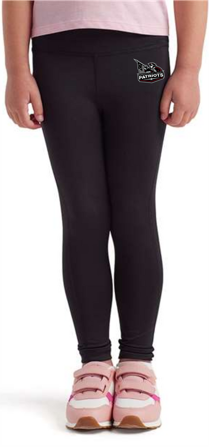 Connecticut Farms elementary school TriDri Youth Recycled Performance Legging - TD31B