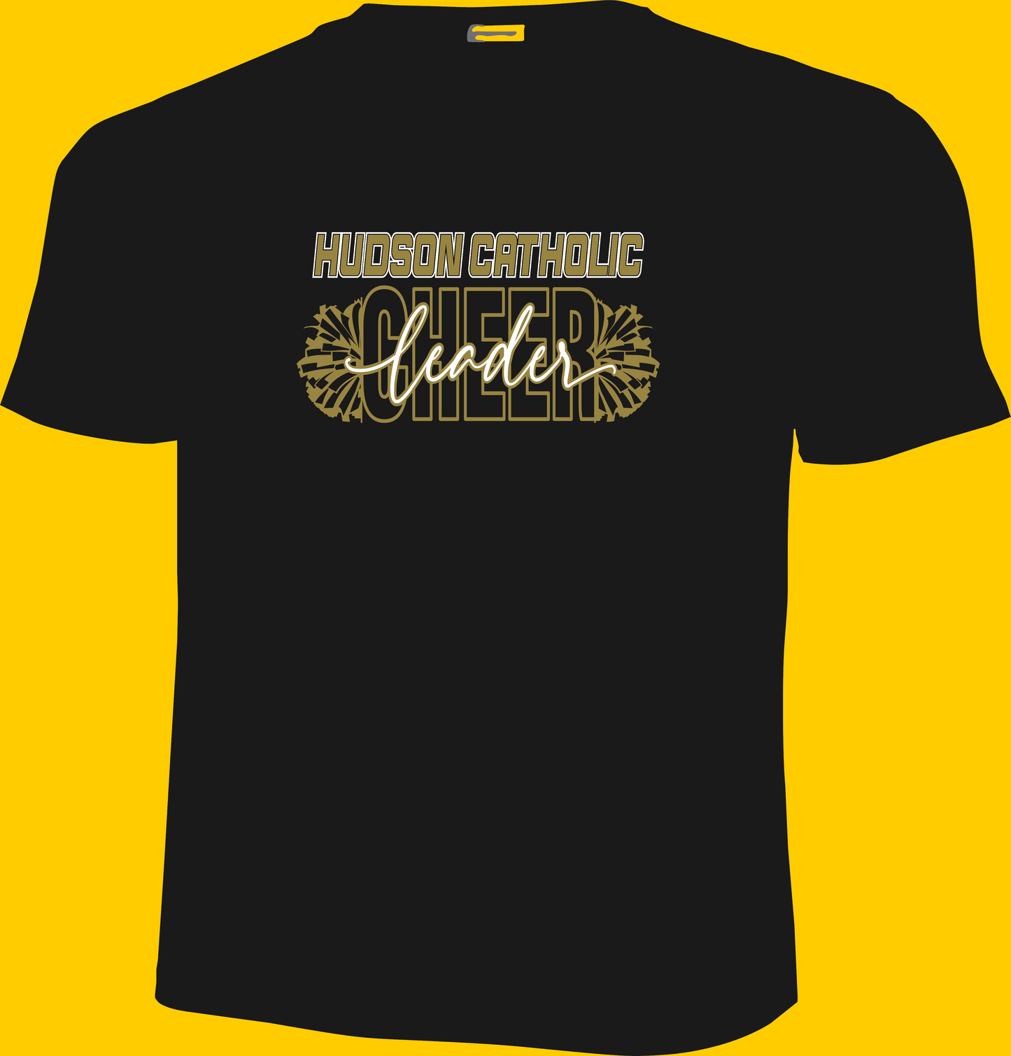 Hudson Catholic Hawks CHEERLEADING SCRIPT TEE
