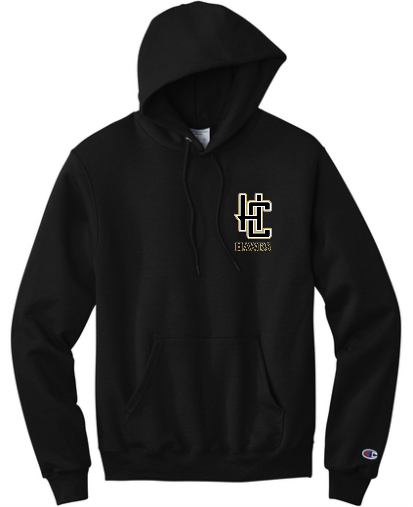 Hudson Catholic printed HC Champion powerblend Hoodie-S700-