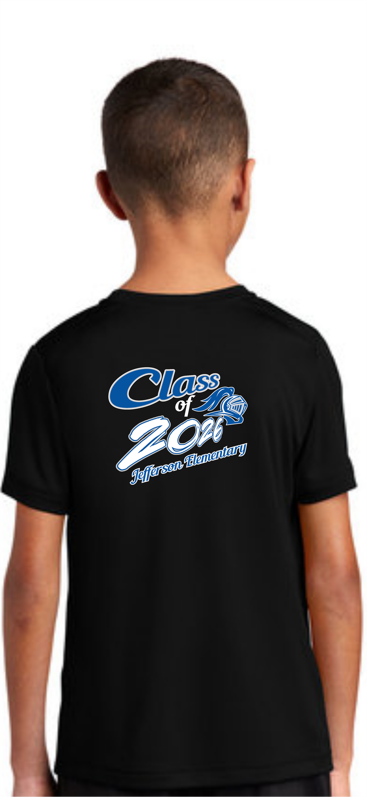 Jefferson Elementary Performance UV resistant Pro tee Youth and Adult