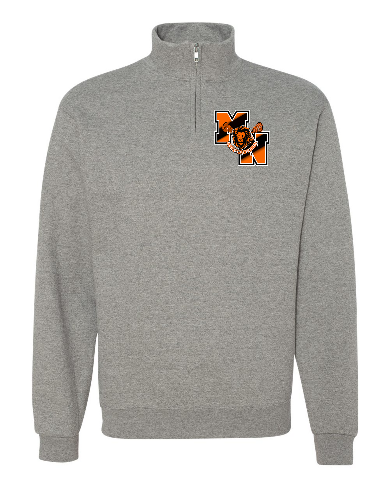 Middletown North Girls Lacrosse 1/4 zip sweatshirt-995M