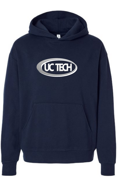 UC TECH printed Unisex Avenue Hooded Sweatshirt - IND280SL