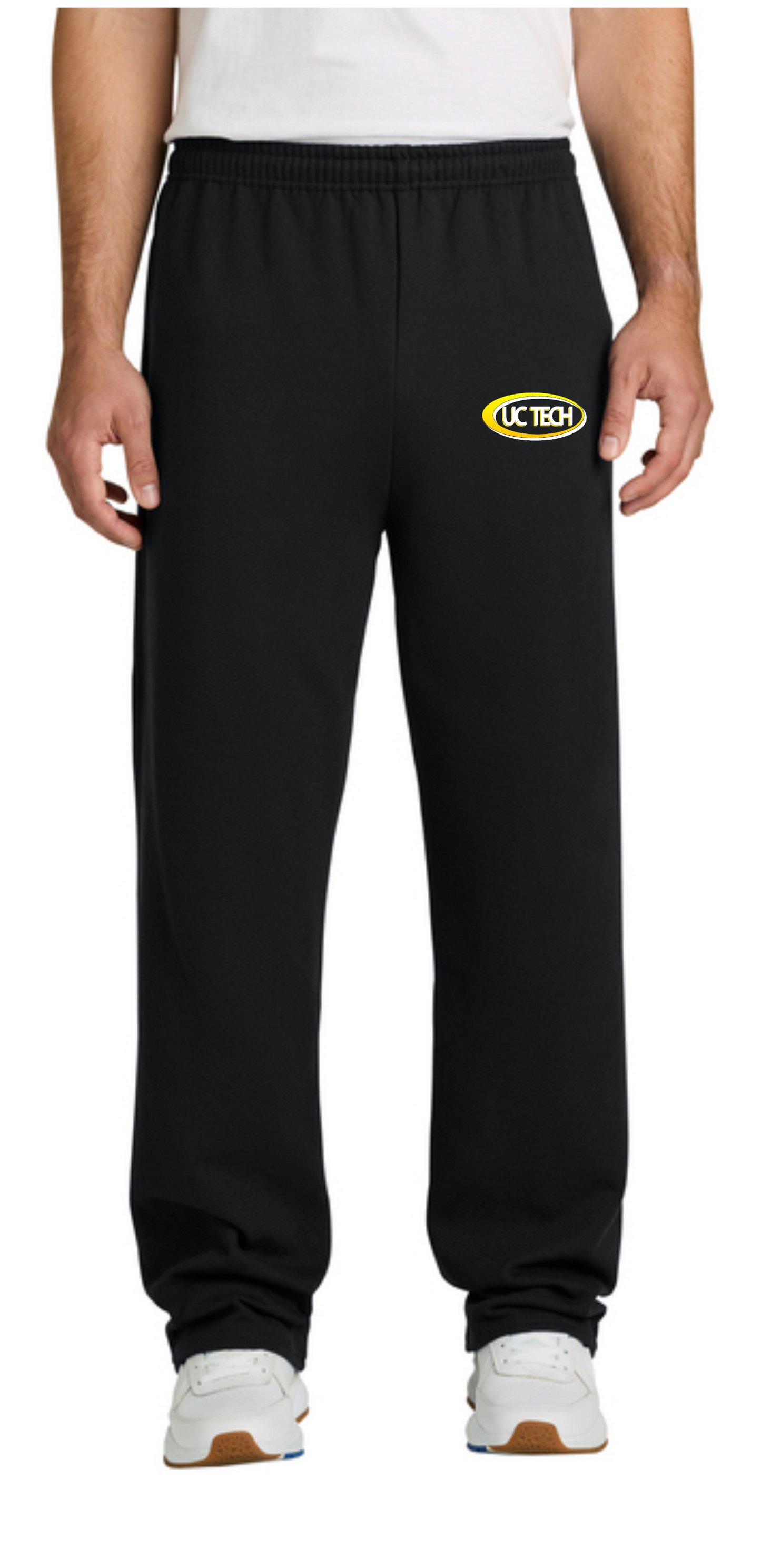 UC TECH Jerzees® NuBlend® Open Bottom Pant with Pockets-974MP