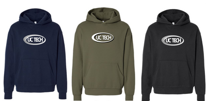 UC TECH printed Unisex Avenue Hooded Sweatshirt - IND280SL