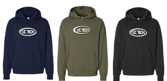 UC TECH printed Unisex Avenue Hooded Sweatshirt - IND280SL