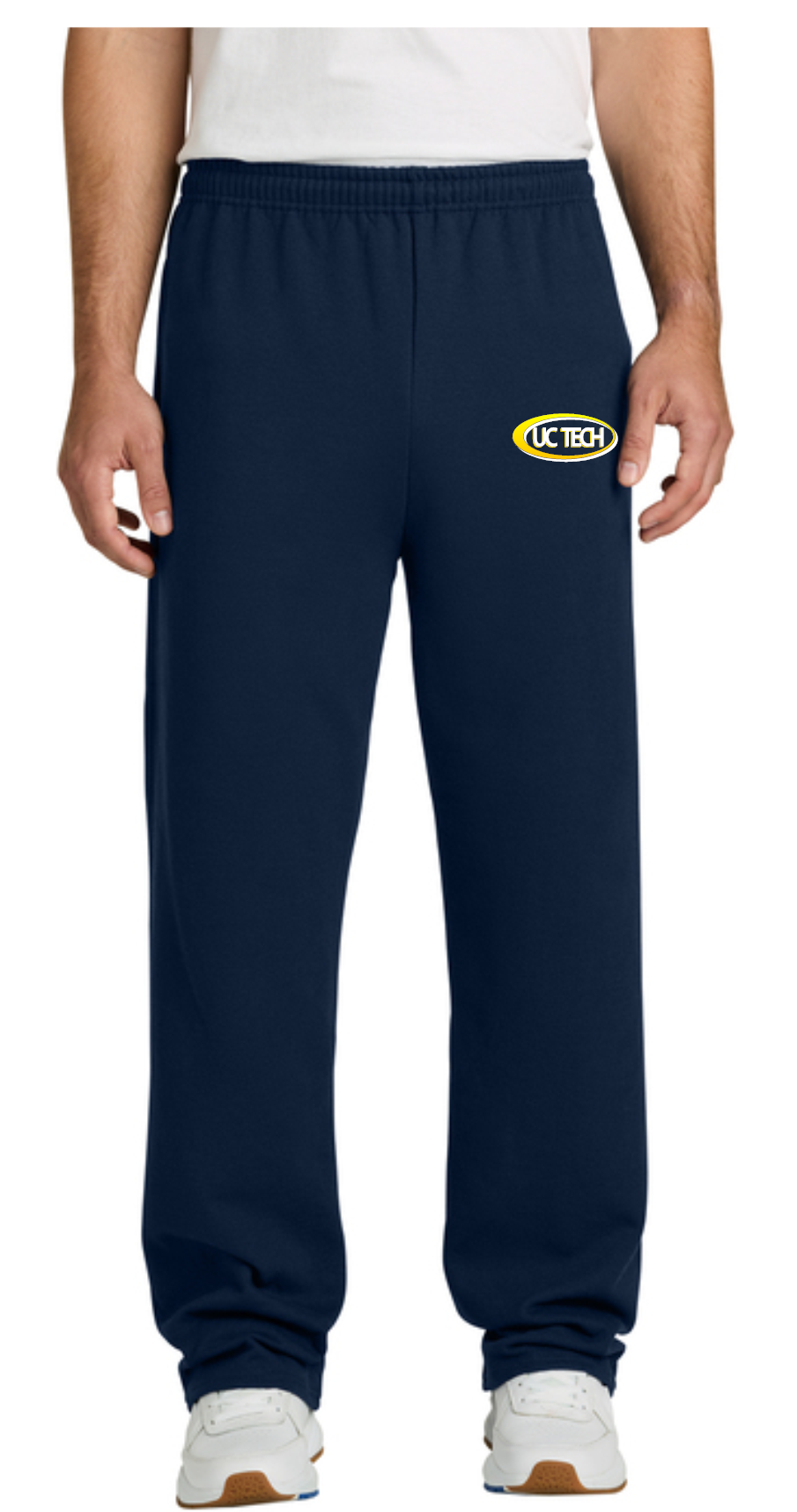 UC TECH Jerzees® NuBlend® Open Bottom Pant with Pockets-974MP