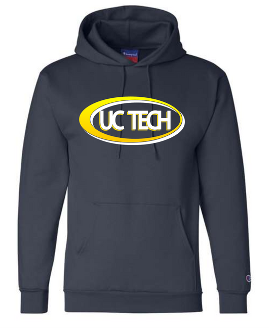 UC Tech Champion Power Blend Hooded Sweatshirt