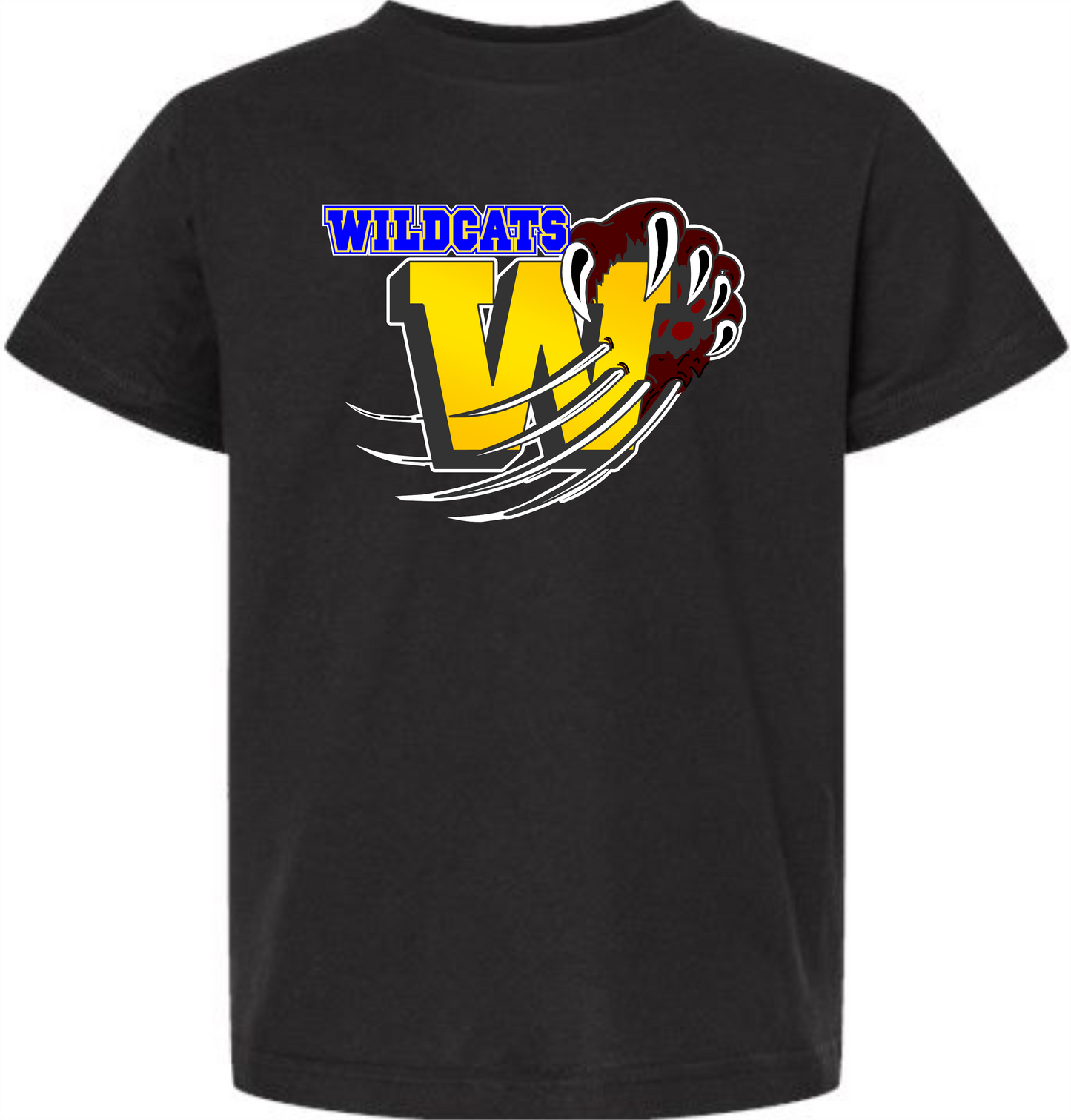 Washington Elementary School WILDCAT Legacy color Tee-202/235