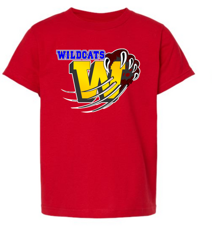 Washington Elementary School WILDCAT COLOR RUSH Tee-202/235