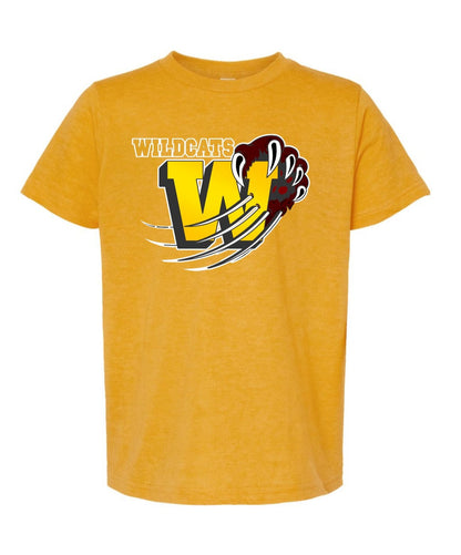 Washington Elementary School WILDCAT Legacy color Tee-202/235