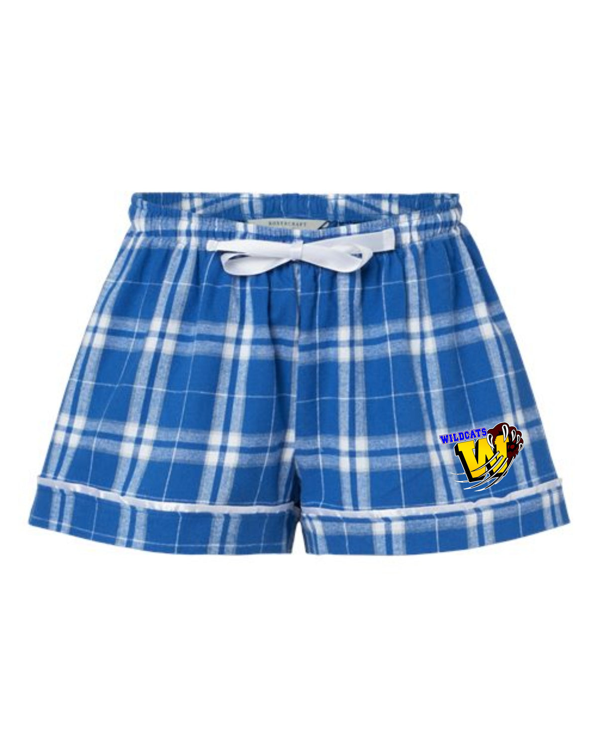 Washington ELEMENTARY YOUTH and adult plaid lounge shorts 6501