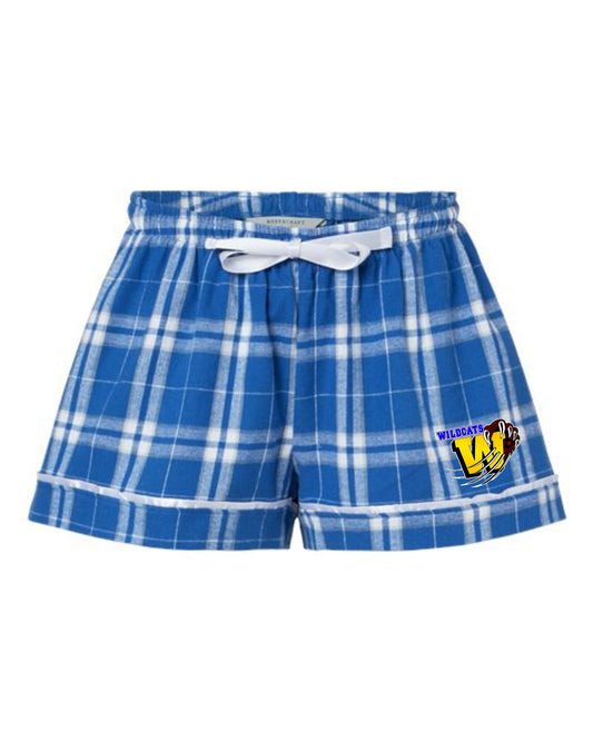 Washington ELEMENTARY YOUTH and adult plaid lounge shorts 6501